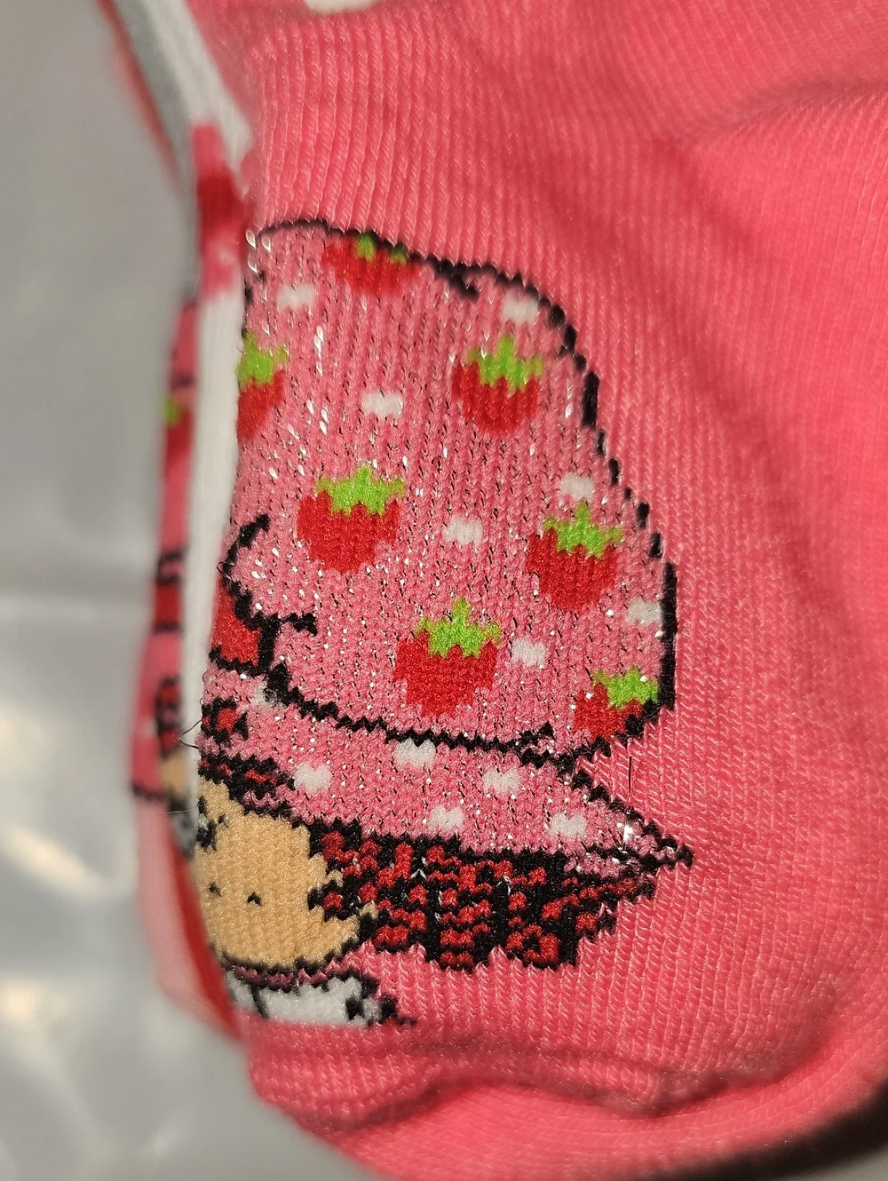 Strawberry Shortcake Character Toddler Ankle Socks, 10-pack, Size 4T-5T New